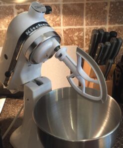 New Metro KA-TH Original Beater Blade Works w/ KitchenAid 4.5 - 5 Qt Tilt-Head Stand Mixers, Grey 16 717tB1JoXsL