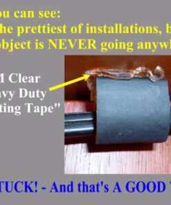 Scotch Mounting, Fastening & Surface Protection Permanent Clear Mounting Tape, holds up to 2 pounds, 1" x 60", 1 Roll, Model:4010 1"x60" 33 717tcd4QgpL