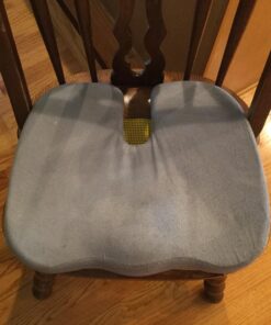 Seat Cushion for Desk Chair - Back Pain, Tailbone Relief, Coccyx, Butt, Hip Support - Ergonomic Office Chair Sciatica Car Pillow 43 717tvHOgxML
