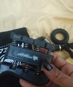 FitBeast Grip Strengthener Forearm Strengthener Hand Grips Strengthener Kit - 5 Pack Adjustable Resistance Black 51 717u GRfBsL