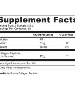 Great Lakes Wellness Collagen Peptides Powder Supplement for Skin Hair Nail Joints - Unflavored - Quick Dissolve Hydrolyzed, Non-GMO, Keto, Paleo, Gluten-Free, No Preservatives - 16 oz Canister 1 Pound (Pack of 1) 24 717uHBK7LcL