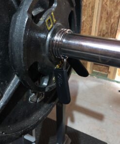 CAP Barbell Olympic 2-Inch Spring Clip Collars, Pair, Olympic Chrome 28 717uLkEr9JL