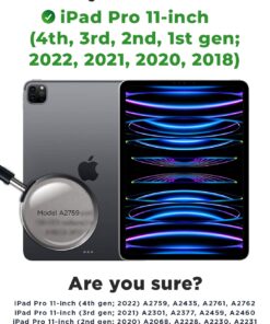 Official Cooper Dynamo for iPad Pro 11 inch Case for Kids 4th/3rd/2nd/1st Generation 2022/2021/2020/2018 | Rugged Foam, Magic Handle, Stand, with Pencil Holder, Eco-Mailer iPad Pro 11 (4th 3rd 2nd 1st gen, 2022-2018) Bubble Gum Pink 10 717v1qW5LoL