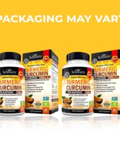Turmeric Curcumin with Black Pepper Extract 1500mg - High Absorption Ultra Potent Turmeric Supplement with 95% Curcuminoids and BioPerine - Non GMO Turmeric Capsules for Joint Support - 90 Capsules 90 Count (Pack of 1) 25 717vFqiPngL