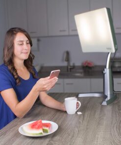 Carex Day-Light Classic Plus Bright Light Therapy Lamp - 10,000 LUX Light Therapy Lamp At 12 Inches, Sunlight Lamp, Daylight Lamp, Therapy Light For Low Energy Levels 27 717vcWGAV8L