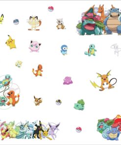 RoomMates RMK4150SCS Pokemon Favorite Character Peel and Stick Wall Decals Favorite Characters 24 717vp06n99L