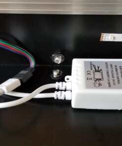 SUPERNIGHT LED Strip Light, 2835 SMD RGB Multi-Color Changing Lights, 16.4ft 300 LEDs Rope with IR Remote Controller, 12V Power Supply for Bedroom, TV-Back Lighting, Halloween, Christmas 2835RGB 24Keys 69 717wlT3zUL