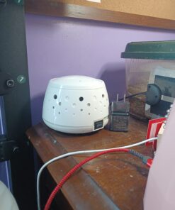 White Noise Sound Machine - Real Fan Sleep Aid, Noise Cancelling for Office Privacy, Home, Baby & Adults - Portable, Travel Friendly Sleep Machine 1 Count (Pack of 1) 31 717x4NFyr L