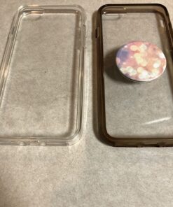 JETech Case for iPhone SE 3/2 (2022/2020 Edition), iPhone 8 and iPhone 7, 4.7-Inch, Non-Yellowing Shockproof Phone Bumper Cover, Anti-Scratch Clear Back (Clear) 40 717xZ63ML