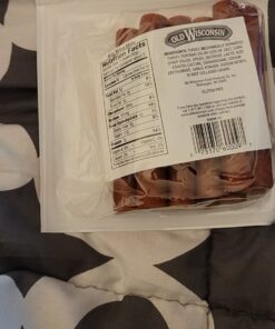 Old Wisconsin Turkey Sausage Snack Sticks, Naturally Smoked, Ready to Eat, High Protein, Low Carb, Keto, Gluten Free, 6 Ounce Resealable Package 28 717yGGxw88L