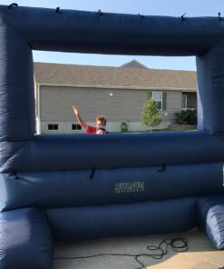 Gemmy 39127-32 - Airblown - Movie Screen - 120"x70" Widescreen Deluxe w/Storage Bag - Blue Outdoor Inflatable Deluxe Movie Screen 40 717yW4nXNOL