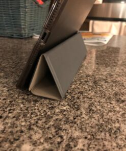 MoKo Case Fit New iPad Mini 5 2019/Mini 4 2015 (5th/4th Generation 7.9 inch), Slim Lightweight Smart Shell Stand Cover with Translucent Frosted Back Protector, with Auto Wake/Sleep,Space Gray Space Gray 39 717ymP1OyOL