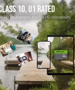 PNY 32GB Elite Class 10 U1 microSDHC Flash Memory Card 2-Pack - 100MB/s Read, Class 10, U1, Full HD, UHS-I, Micro SD FLASH CARD - 2 PACK 7 717ywB2aPsL