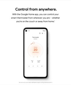 Google Nest Thermostat - Smart Thermostat for Home - Programmable Wifi Thermostat - Snow 37 717zBnQlmL