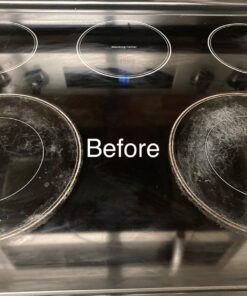 Cerama Bryte Removes Tough Stains Cooktop and Stove Top Cleaner for Glass - Ceramic Surfaces, 28 Ounces, 1 Pack 40 717zHMv3SL