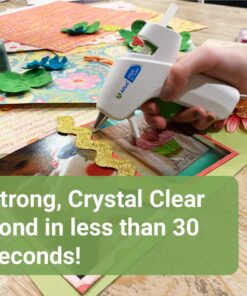 Alternative view of Adtech W229-34ZIP100 Mini Hot Glue Sticks, 1pack ,100 pieces, Clear 100 pack