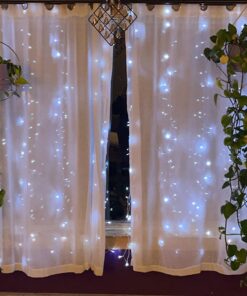 Twinkle Star, 8.26 Inches Indoor Outdoor, LED String Light for Christmas Wedding Party Home Garden Bedroom Wall Decoration (White) White 300 LED 26 718 zSc9viL