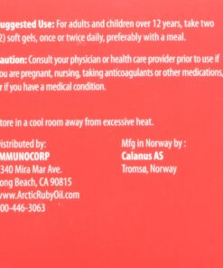 Calanus Oil 500 Milligram, 60 Soft Gels 11 7180 b avL