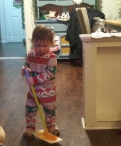 Kidzlane Kids Cleaning Set for Toddlers | Kids Broom Set for Kids for Play | Mop and Cleaning Toys Set | Kids Broom and mop Set for Toddlers | Cleaning Toys for Kids Ages 4-8 and Older Housekeeping 34 71804XqjEsL