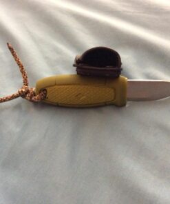 Morakniv Eldris Fixed-Blade Pocket-Sized Knife with Sandvik Stainless Steel Blade and Plastic Sheath 2.2-Inch. Green 40 7180bmgDoHL