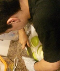 Stark Safe Cut Resistant Gloves, Level 5 Protection, Kitchen Cut Gloves for Meat, Shucking, Fillet, Mandolin Slicing, Carving, 1 Pair, Large 20 7181xqpb43L