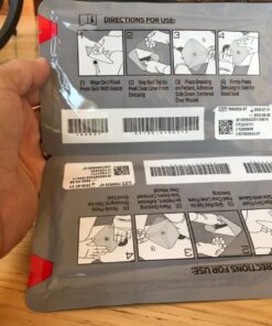 North American Rescue Hyfin Vent Chest Seal, Original Version 2 Count (Pack of 1) 28 718285cAfeL