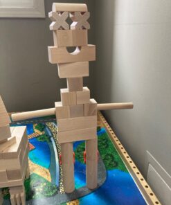 HABA Basic Building Blocks 102 Piece Extra Large Wooden Starter Set (Made in Germany) 23 71829J0xkML