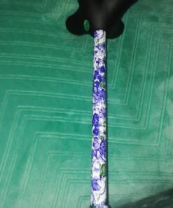 Briggs Offset Foam Grip, Offset Cane, Purple Flowers 19 7183MinJZ7L