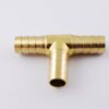 1/2" Hose ID, Hose Barb Tee T Union Fitting Intersection/Split Brass 1
