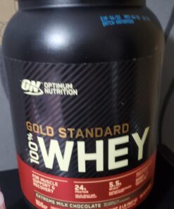 Optimum Nutrition Gold Standard 100% Whey Protein Powder, Extreme Milk Chocolate, 2 Pound (Packaging May Vary) 2 Pound (Pack of 1) 49 7186EUTOcKL