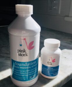 Pink Stork Prenatal DHA, Omega 3 Fish Oil Supplements with DHA and EPA, Pregnancy and Postpartum Essentials, Brain Support, Mood Health, Cognitive and Fetal Development - 60 Softgels 20 7186dEm6 qL
