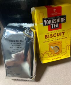 Yorkshire Tea Biscuit Brew 40 Tea Bags 100G 22 7187C4Rft0L