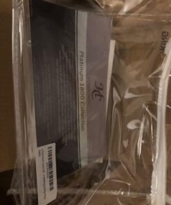 Danjor Linens King Size Sheets Set - 6 Piece Set Including 4 Pillowcases - Deep Pockets - Breathable, Soft Bed Sheets - Wrinkle Free - Machine Washable - White King Bed Sheets - 6 pc 40 7187ZfS2WHL