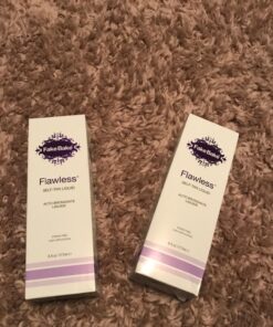 Fake Bake Flawless Self-Tanning Liquid Streak-Free, Long-Lasting Natural Glow For All Skin Tones - Sunless Tanner with Professional Mitt For Easy Application, Black Coconut Scent - 6 oz (Pack of 2) multi 6 Fl Oz (Pack of 2) 37 7187m94lKjL