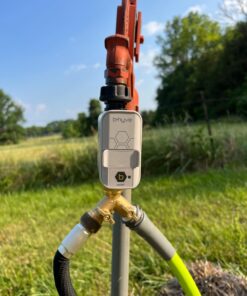 Orbit 21004 B-hyve Smart Hose Faucet Timer with Wi-Fi Hub, Compatible with Alexa,Gray 21004 Faucet Timer with Wi-Fi Hub 38 7187mgkyLvL