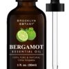 Brooklyn Botany Bergamot Essential Oil – 100% Pure and Natural – Therapeutic Grade Essential Oil with Dropper - Bergamot Oil for Aromatherapy and Diffuser - 1 Fl. OZ 1.00 Fl Oz (Pack of 1) 53 7188Q49W PL
