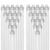 Sunlite 30400 F24T5/830/HO 2 Foot T5 Linear Fluorescent Lamp, 24 Watts, 1800 Lumens, 3000K Warm White, Miniature G5 Bi-Pin Base, ROHS Compliant, High Performance Straight Tube, 40 Pack 24 watts (22.20-Inch)