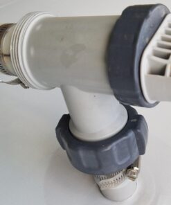 Intex 29061E Type B Pool Clamp on Fittings Converter Pool Accessory, Gray 31 7188q0yUTSL