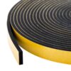Foam Seal Tape-3 Rolls, 1/2 Inch Wide X 1/8 Inch Thick, Insulation Soundproofing Neoprene Rubber Door Weather StrippingTotal 59 Feet Long (19.7ft x 3 Rolls) 1/2in * 1/8in * 59FT 16 7189Utf g7L