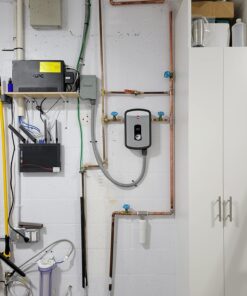 Rheem 240V Heating Chamber RTEX-13 Residential Tankless Water Heater, GRAY 35 718A36ALRL