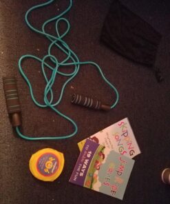 2 Pack Jump Rope for Kids - Easily Adjustable with Anti-Slip Handles, Plus 2 Activity Books PVC 16 718AC3pwQJL