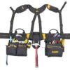 DEWALT DG5617 20-Pocket Pro Framer's Combo Apron Tool Belt and Yoke-style Suspenders Black Pockets On Suspenders 8 718ANHdHbAL