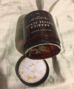 Brooklyn Botany Dead Sea Salt and Arabica Coffee Body Scrub 10 oz - Moisturizing and Exfoliating Body, Face, Hand, Foot Scrub - Fights Stretch Marks, Fine Lines, Wrinkles - Great Gifts for Women & Men 10 Ounce (Pack of 1) 35 718AdVV2agL