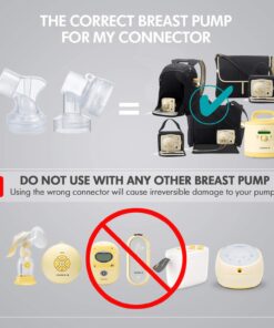 Alternative view of Medela Spare or Replacement PersonalFit Connectors, 2 Count (Pack of 1) 2 Count (Pack of 1)