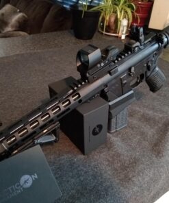 Covert Clutch Universal Tactical Grip Sleeve - The Original Hex Pattern Gun Grip - 100% Made in USA Tactical Matte Black 36 718BPyjNWBL