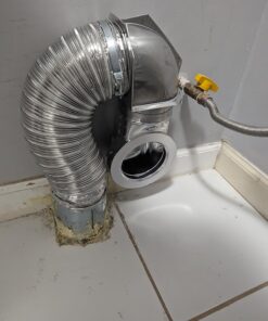 MagVent MV-90 Magnetic Dryer Vent Coupling 54 718BTge2BEL