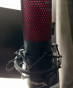 Weymic Black Universal Microphone Shock Mount for Large Diameter Diameter 48-51mm Condenser Microphone Metal Construction 30 718BkKU 8fL