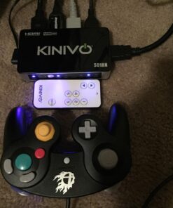 Kinivo HDMI Switch 4K HDR 501BN (5 in 1 out, 4K 60Hz HDR, HDMI 2.0, High Speed 18Gbps, IR Remote, HDCP) - Compatible with Roku, PS5, Xbox, Apple TV, Nintendo Switch, Cable Box 5-PORT 34 718BnvJ0OL