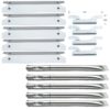 Direct Store Parts Kit DG261 Replacement for Gas Grill Brinkmann 810-1575-W Gas Grill Parts Kit (Stainless Steel Burner + Stainless Steel Carry-Over Tubes + Stainless Steel Heat Plate)