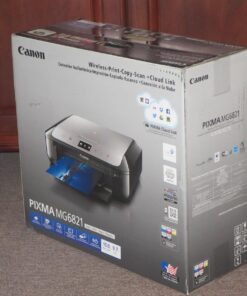 Canon MG6821 Wireless All-in-One Printer with Scanner and Copier: Mobile and Tablet Printing with Airprint™ and Google Cloud Print Compatible 18 718CRAHGPXL